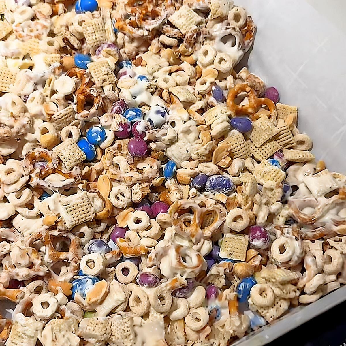 Gabrielle Dillon’s White Chocolate Party Mix