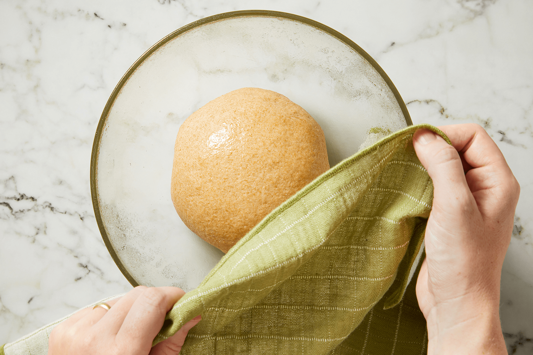 Cover the dough