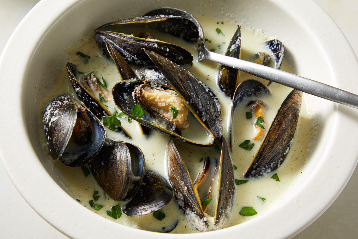 Mussel Soup With Cream