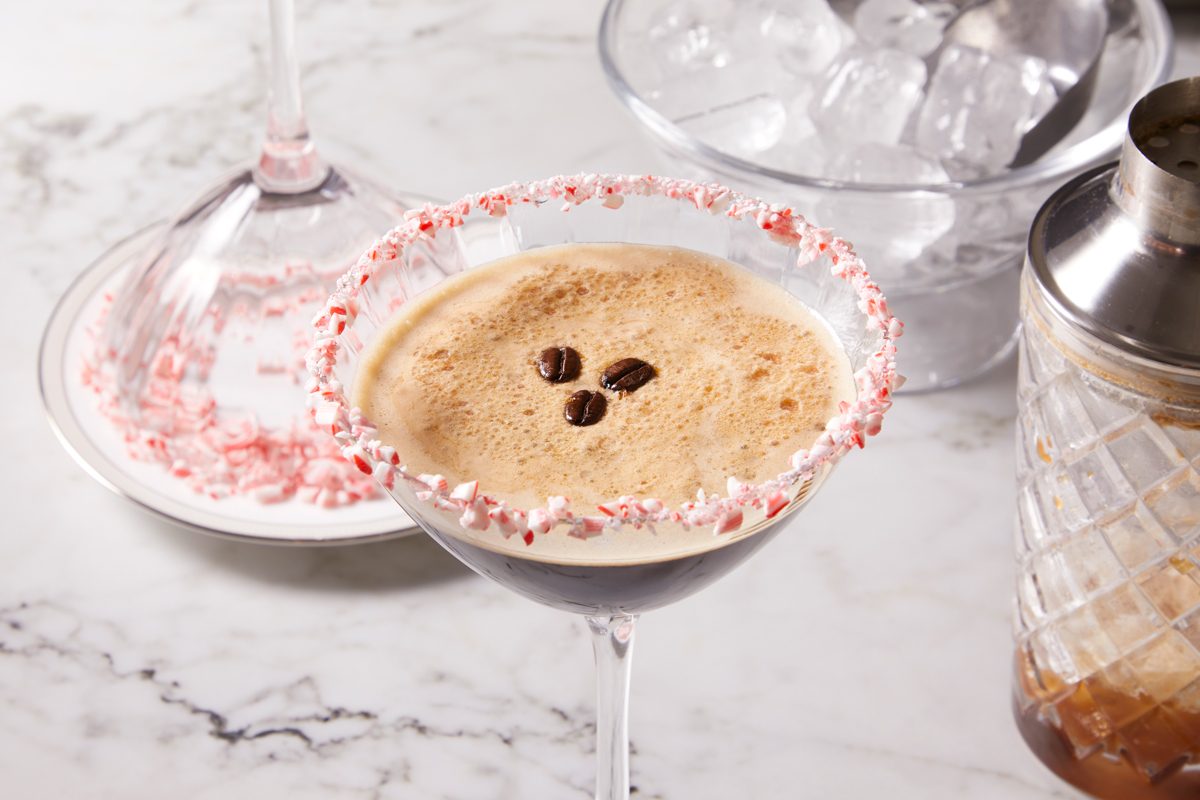 Peppermint Espresso Martini