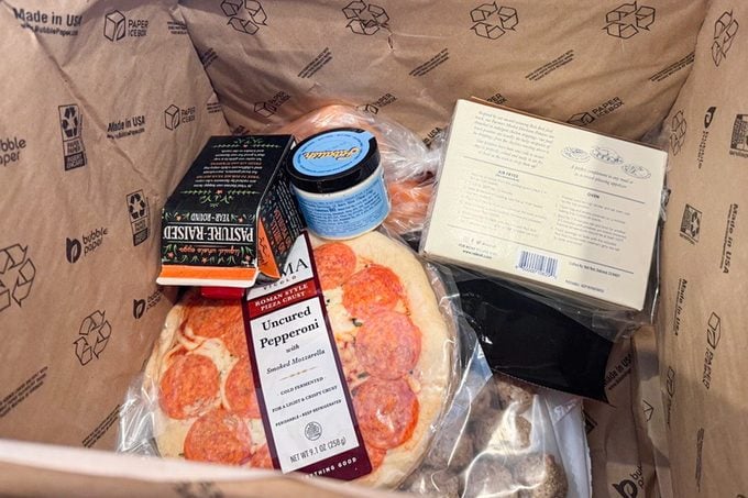 opened hungryroot box