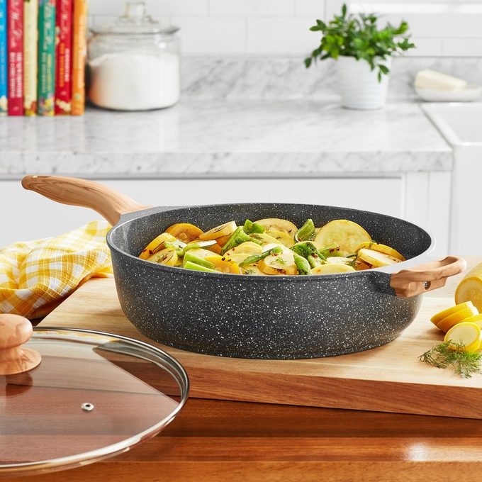 6 Quart Cast Aluminum Saute Pan
