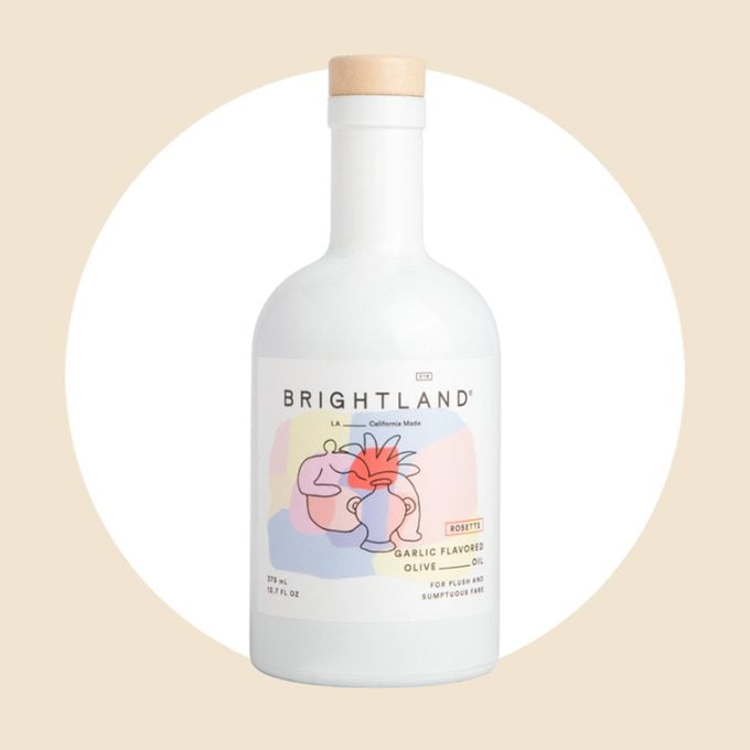 Brightland Rosette Garlic Olive Oil Via Brightland.co