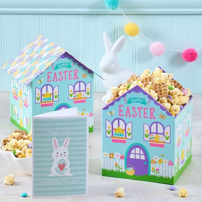 Bunny Munch Popcorn Gift Via Gourmetgiftbaskets.com