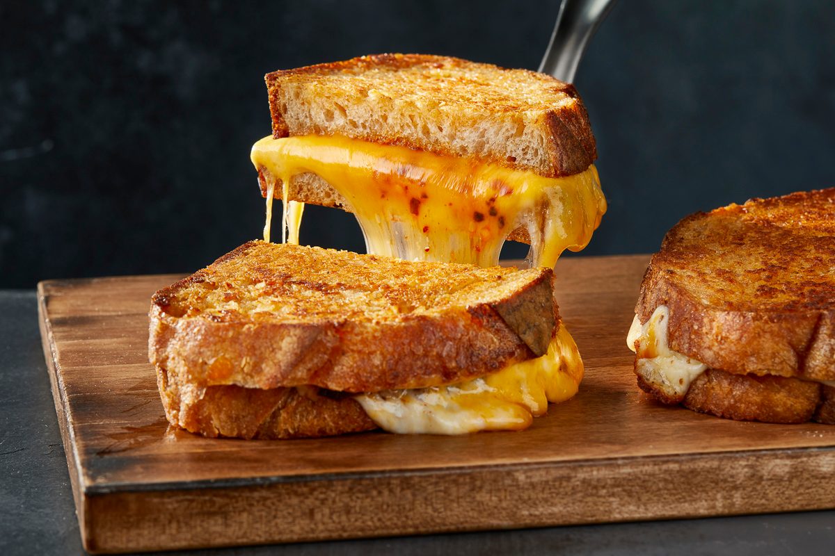 Chili Crisp Grilled Cheese