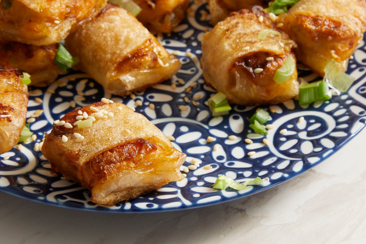 Crispy Rice Paper Dumplings