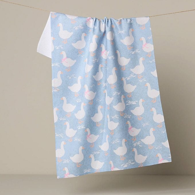 Duck Trail Tea Towel Via Geometry.house