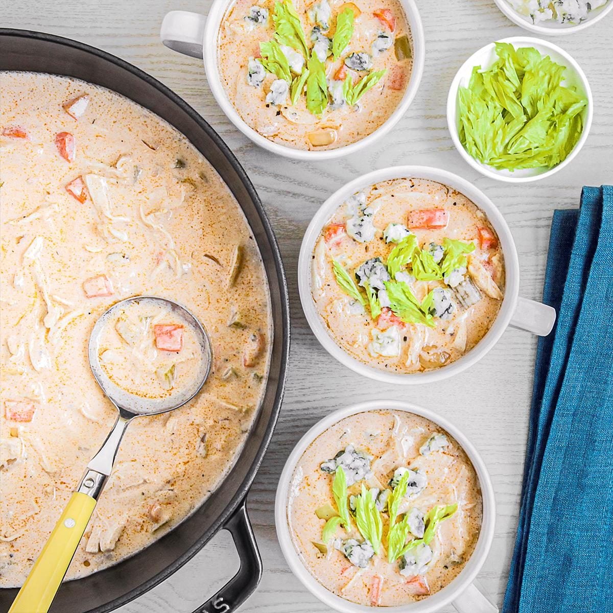 Buffalo Chicken Soup