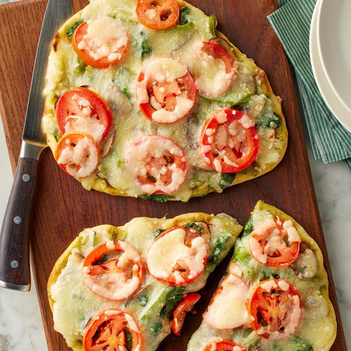 Veggie Flatbread Pizza