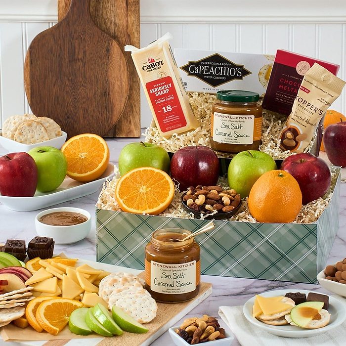 Healthy Gift Basket Via Gourmetgiftbaskets.com 01