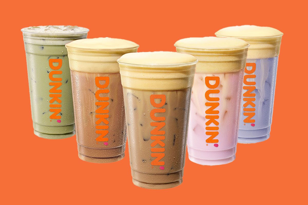 I Tried Dunkin's New Banana Puddin Cloud Latte Dunkin Banana Puddin Latte