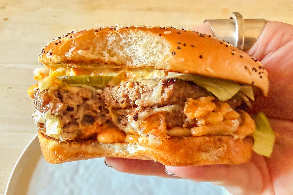 I Tried Mcdonald's Big Arch Burger