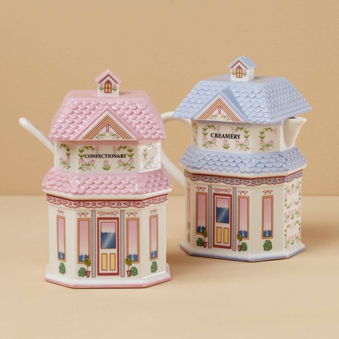 Lenox Spice Village Sugar & Creamer Set Via Lenox.com
