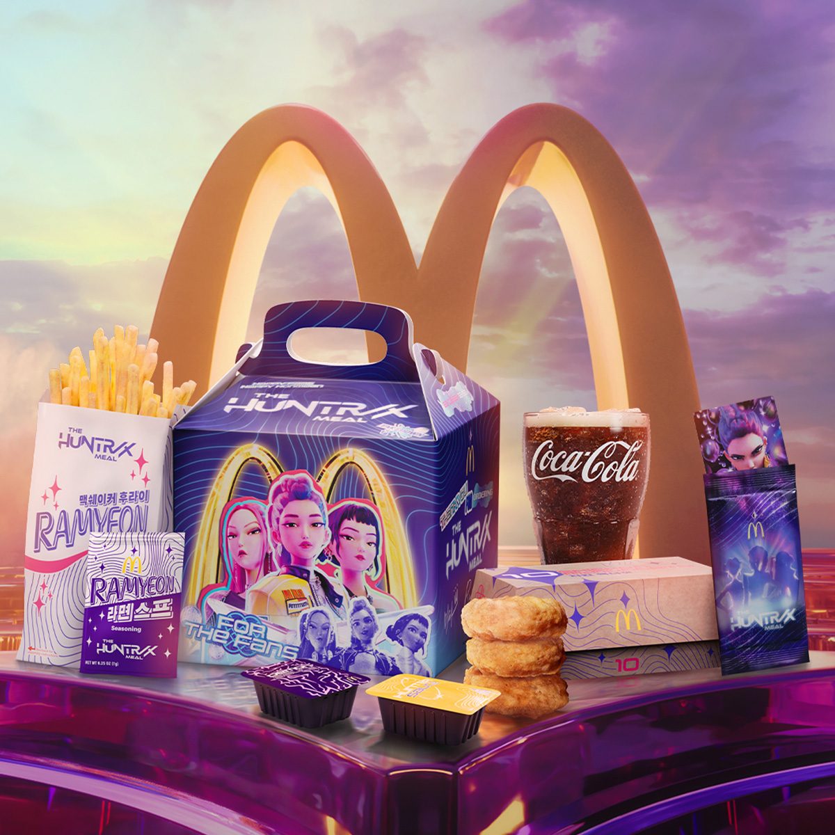 Mcdonald's Is Dropping Two 'kpop Demon Hunters' Huntrx Meal Standalone Courtesy Mcdonalds