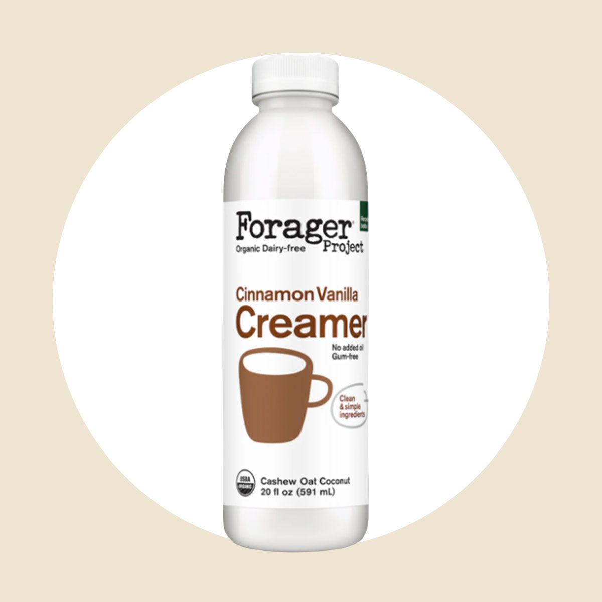 Nondairy Creamers And These Are My Favorites Forager Cinnamon Vanilla Via Foragerproject.com
