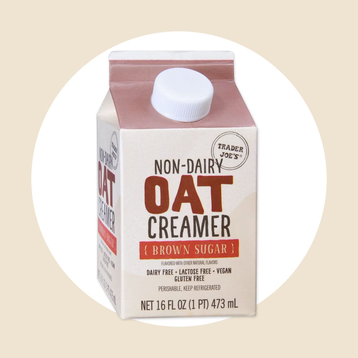 Nondairy Creamers And These Are My Favorites Trader Joe's Non Dairy Brown Sugar Oat Creamer Via Traderjoes.com