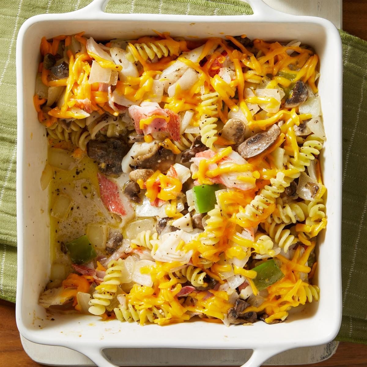 Crab Pasta Casserole