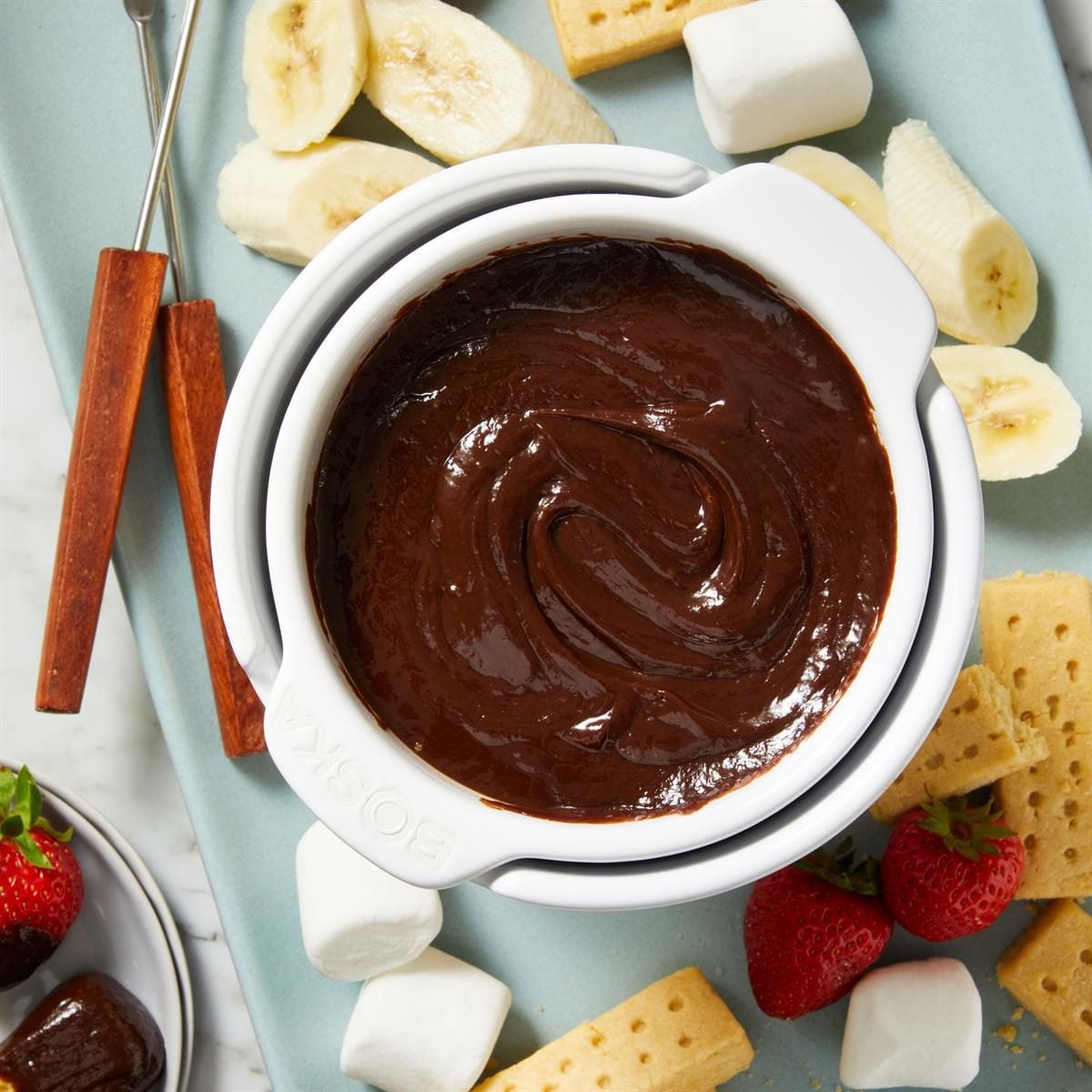 Chocolate Peanut Butter Fondue