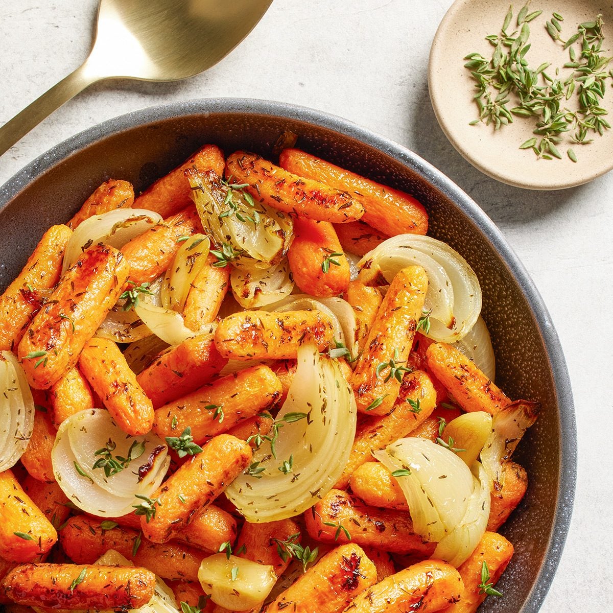 Roasted Carrots and Onions