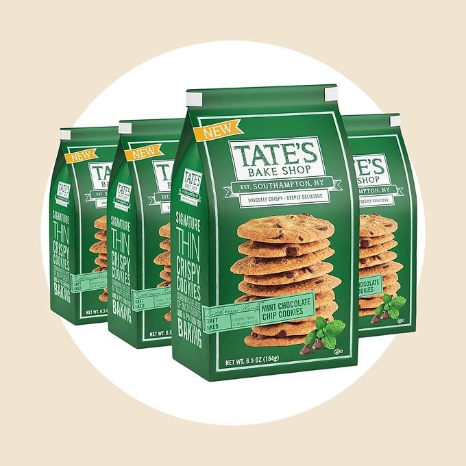 Tate's Mint Chocolate Chip Cookies Via Amazon.com A