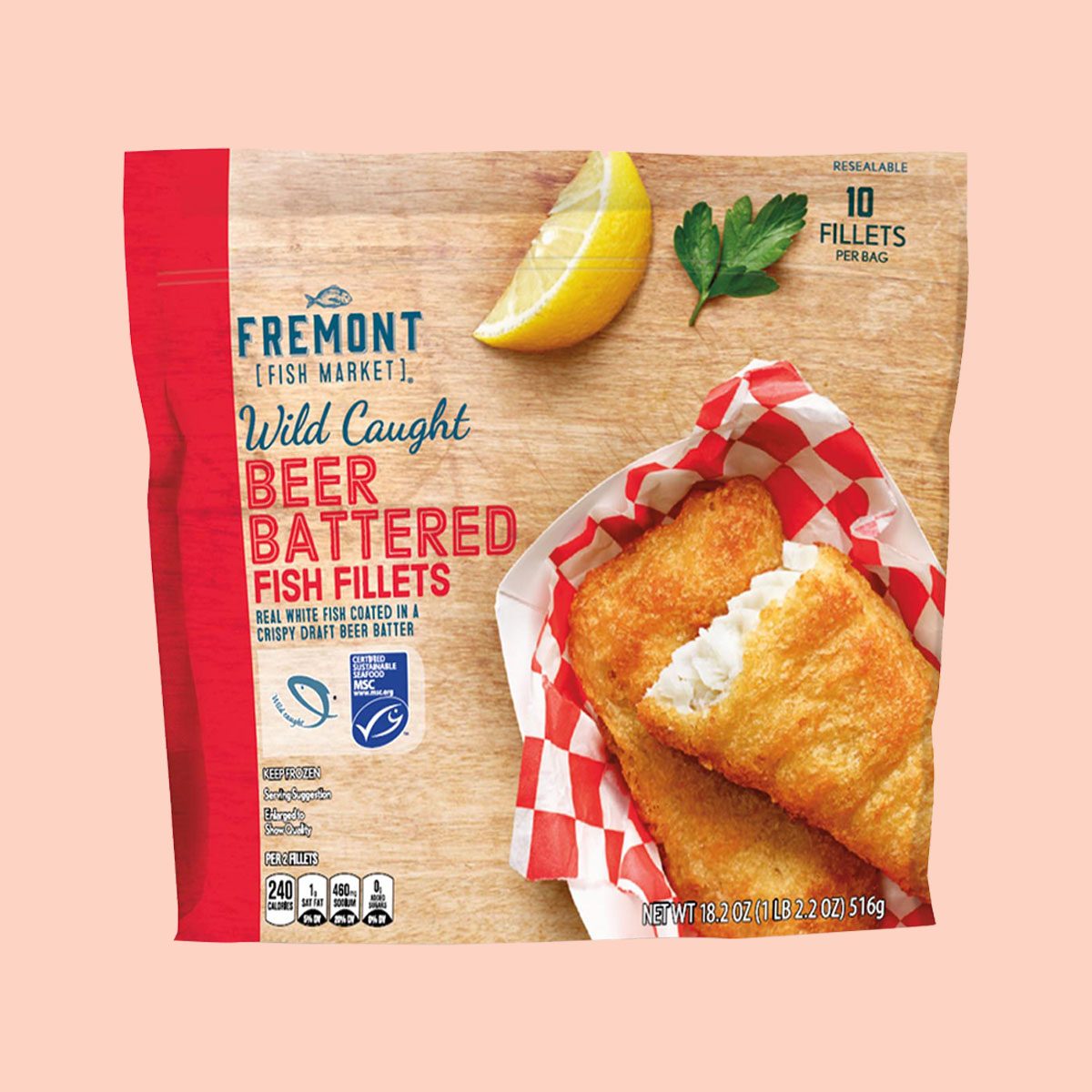 Fremont Fish Market Beer Battered Fish Fillets