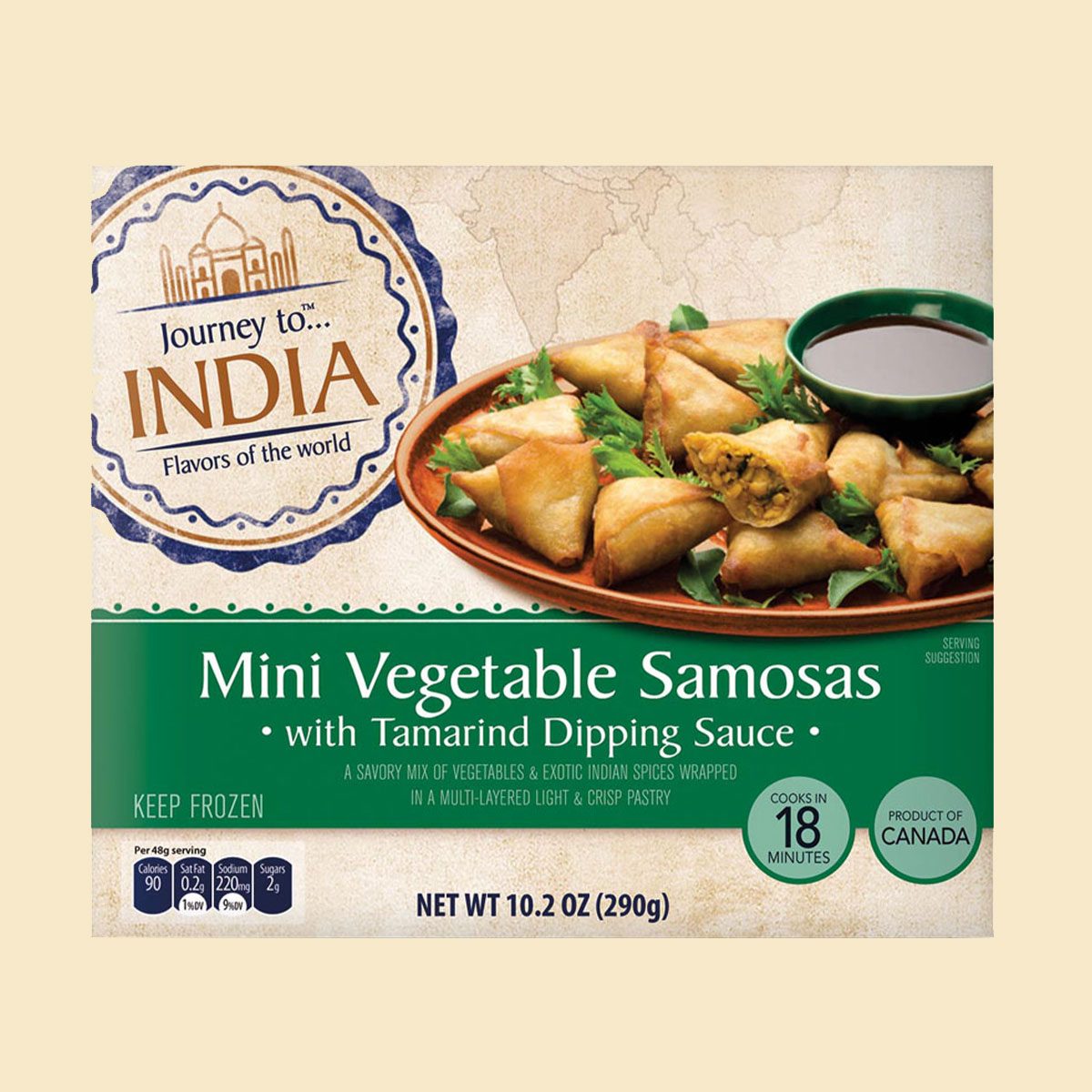 Journey To India Mini Vegetable Samosas 