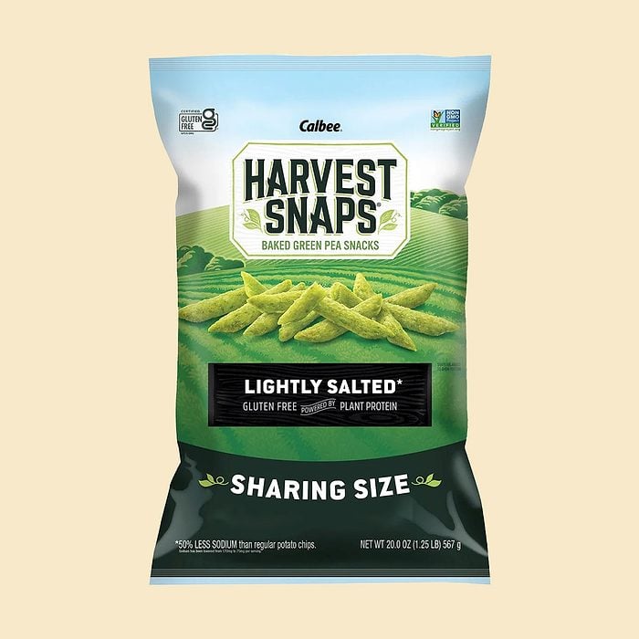 The 19 Best Healthy Snacks At Costco Calbee Harvest Snaps Baked Green Pea Snacks Via Costcobussinessdelivery.com 02