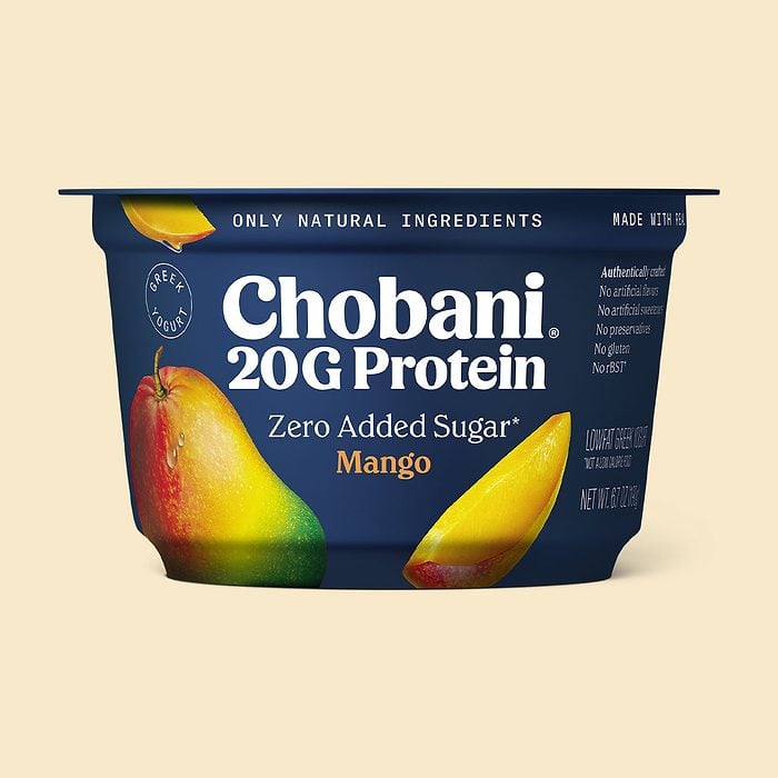 The 19 Best Healthy Snacks At Costco Chobani High Protein Greek Yogurt Mango Via Chobani.com 14