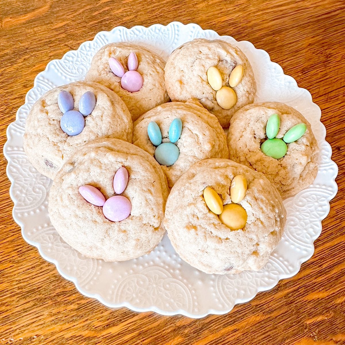 This M&m Trick Makes The Bunny Cookies 5 Lindsay Parrill For Taste Of Home Atedit Ft