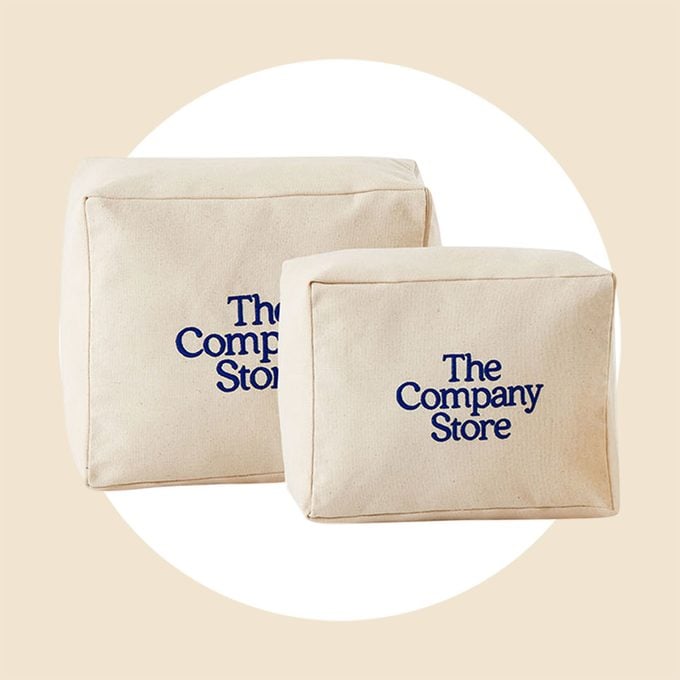 100% Cotton Storage Bag Via Thecompanystore.com
