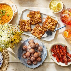 spread of southern brunch food items