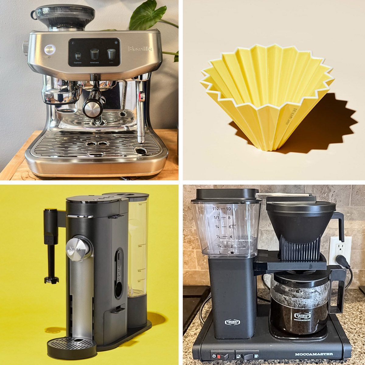 Coffee Makers collage