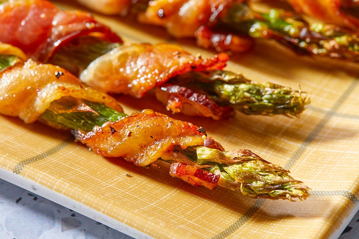 Air Fryer Bacon Wrapped Asparagus Tohcom26 266960 Dr 03 26 004b