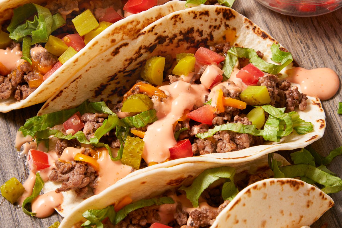Cheeseburger Tacos