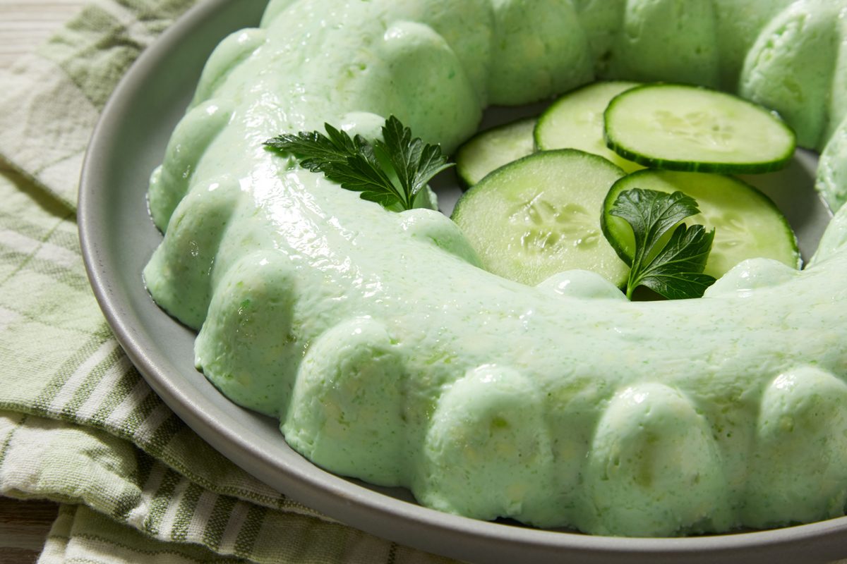 Cucumber Jell O Salad