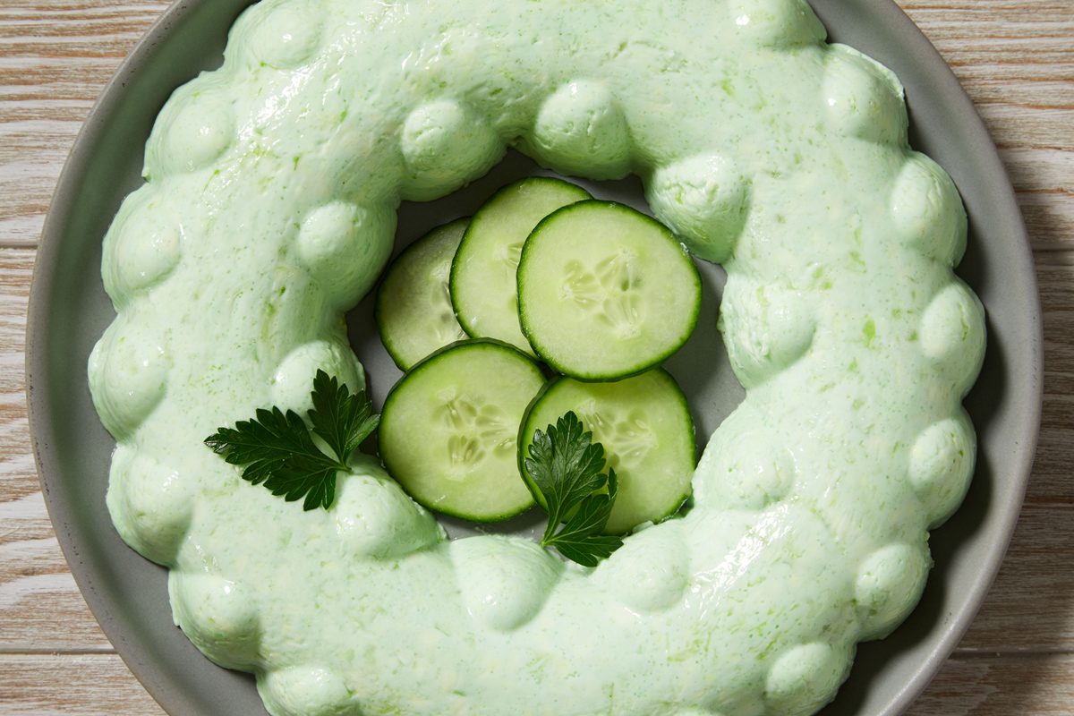Cucumber Jell O Salad