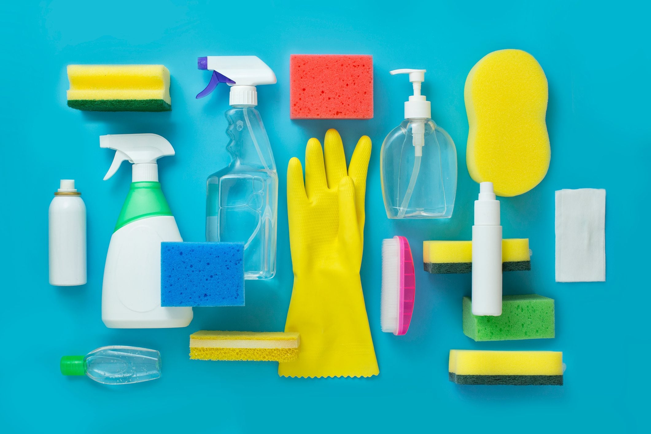 Covid 19 medical and disinfection cleaning products.