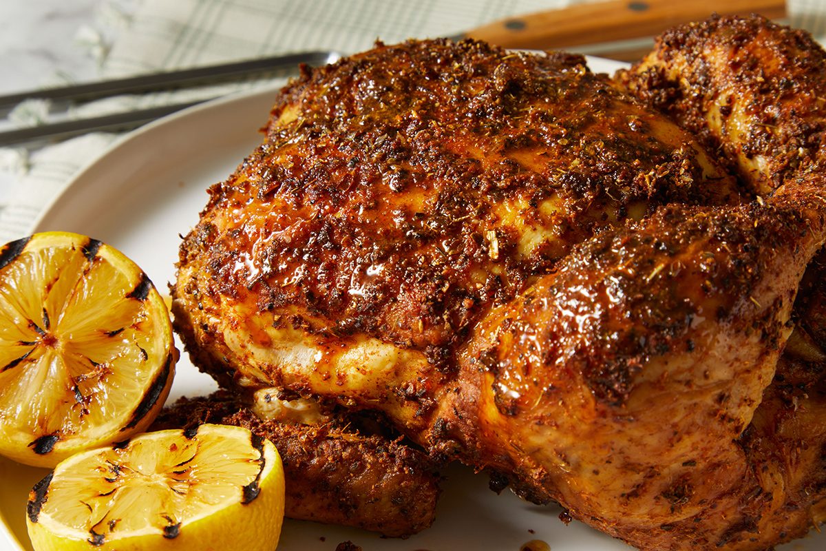 Grilled Rotisserie Chicken 