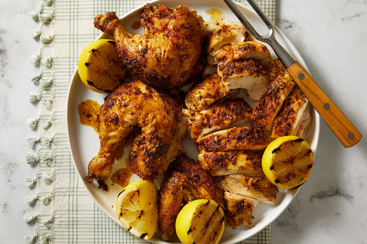 Grilled Rotisserie Chicken