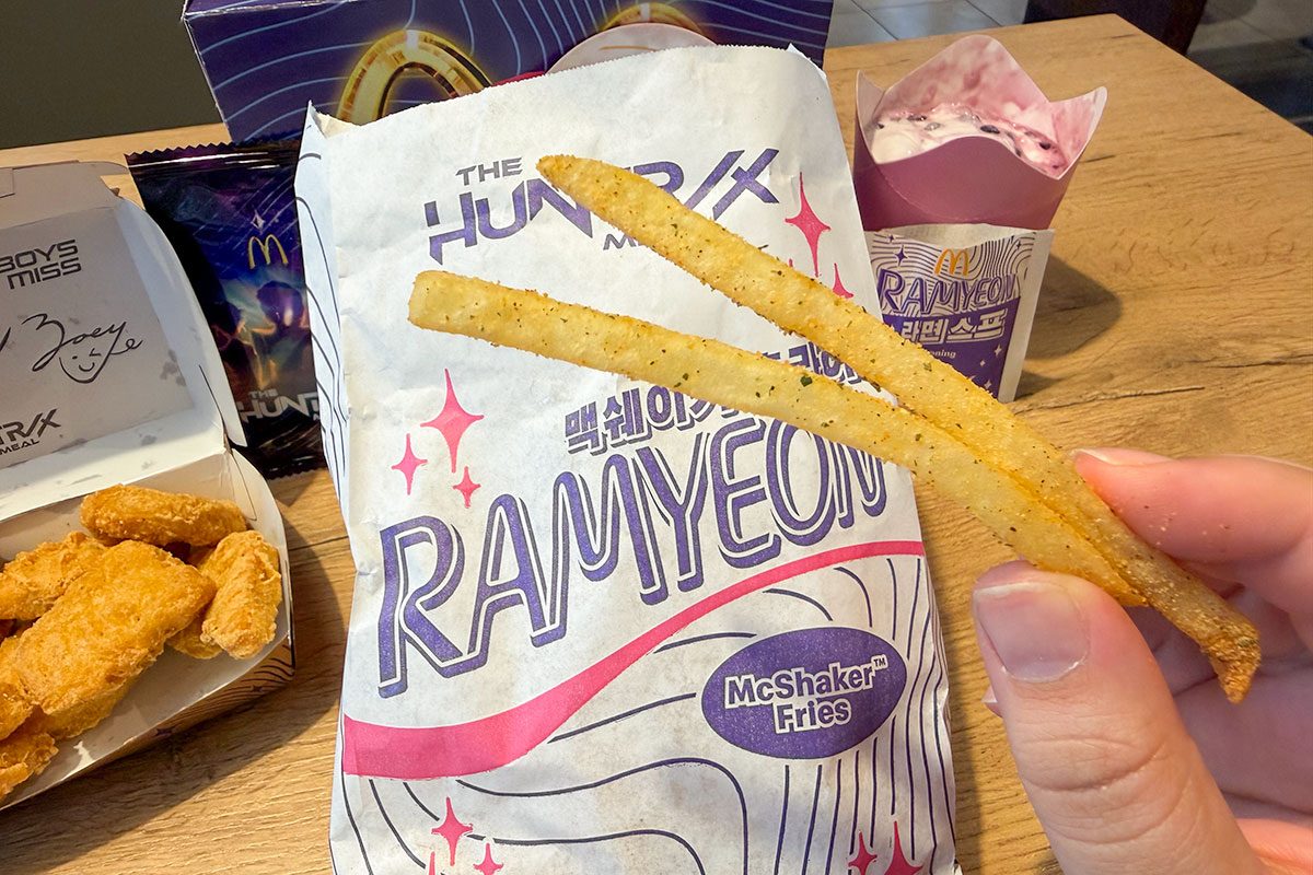 I Tried Mcdonalds Kpop Demon Hunters Menu Img 5006 Hayley Schueneman For Taste Of Home