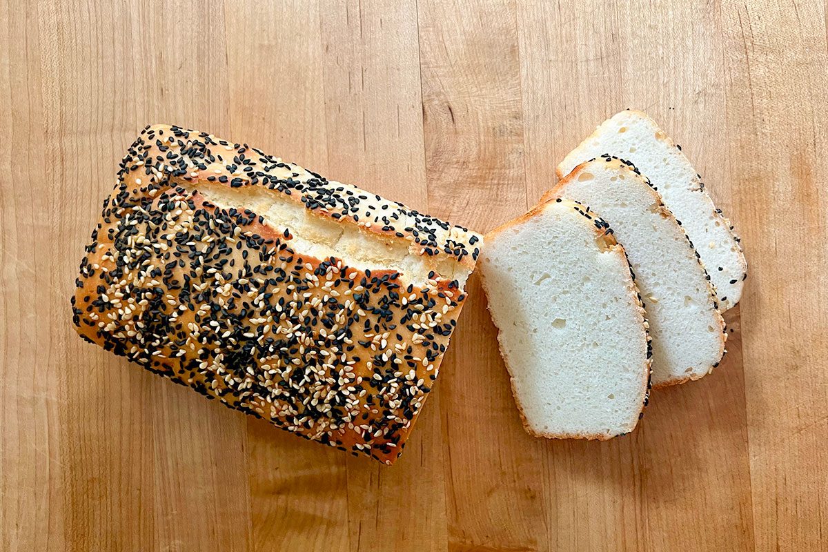 I Tried The Viral Blender Rice Bread Rice Bread Overhead