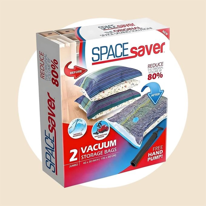 Spacesaver Jumbo Vacuum Storage Bags Via Amazon.com