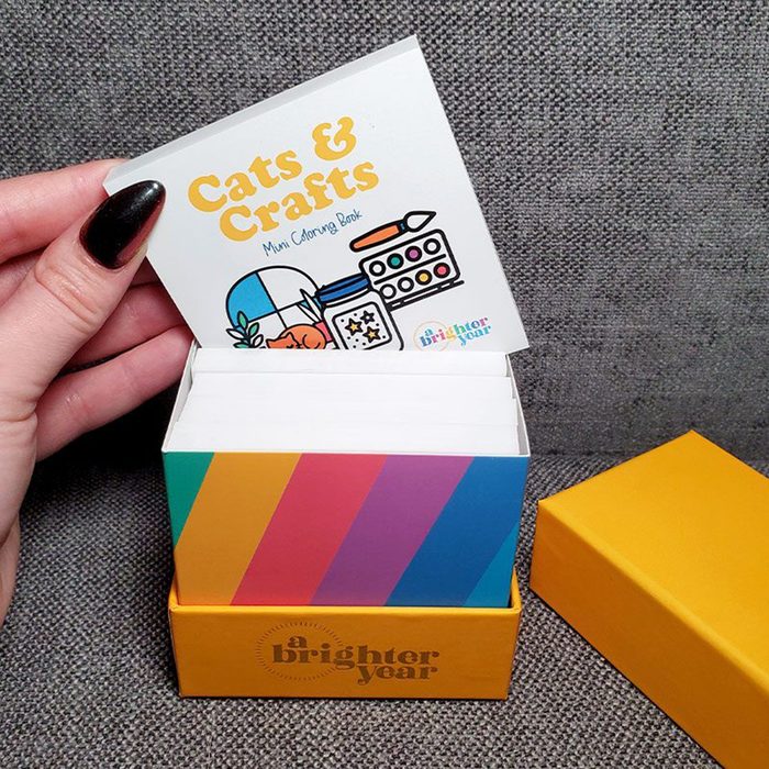 These Mini Coloring Books