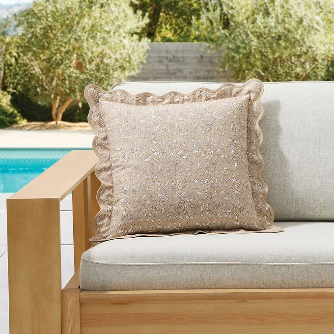 The My Texas House Summer Collection Outdoor Pillow Via Walmart.com