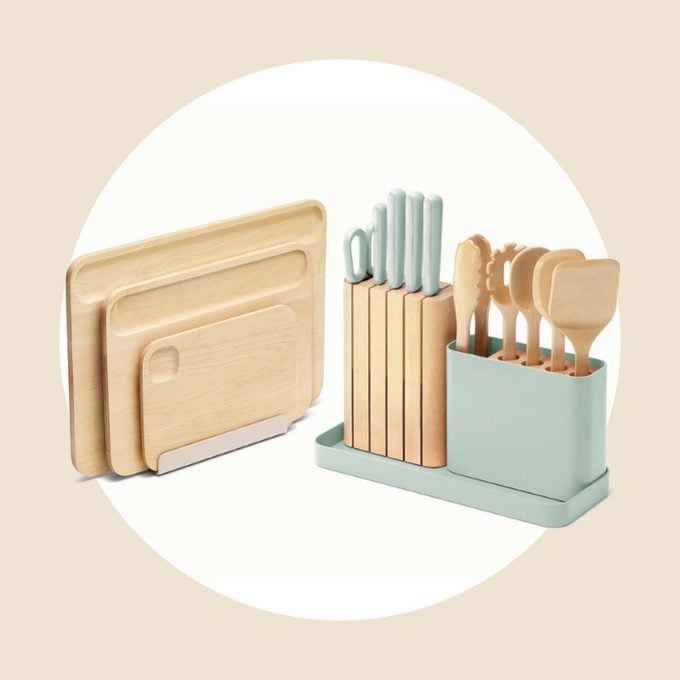 This Deeply Discounted Caraway Cookware Prep & Boards Set Via Carawayhome.com