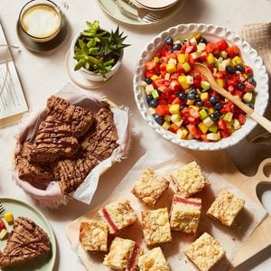 spread of Home Coffee Shop Menu items