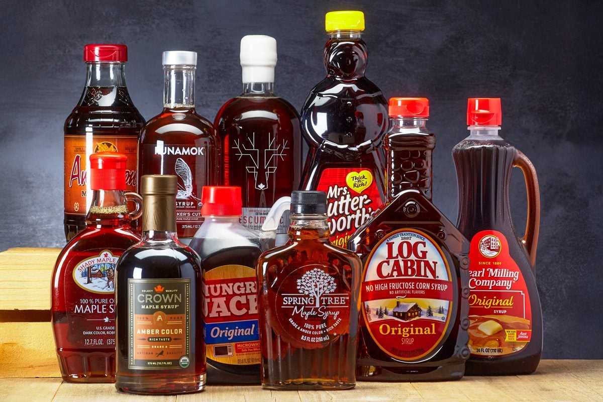 Maple Syrup bottles