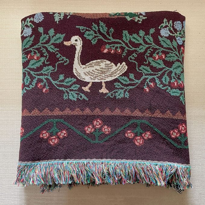 Rifle Paper Co. Woven Blanket