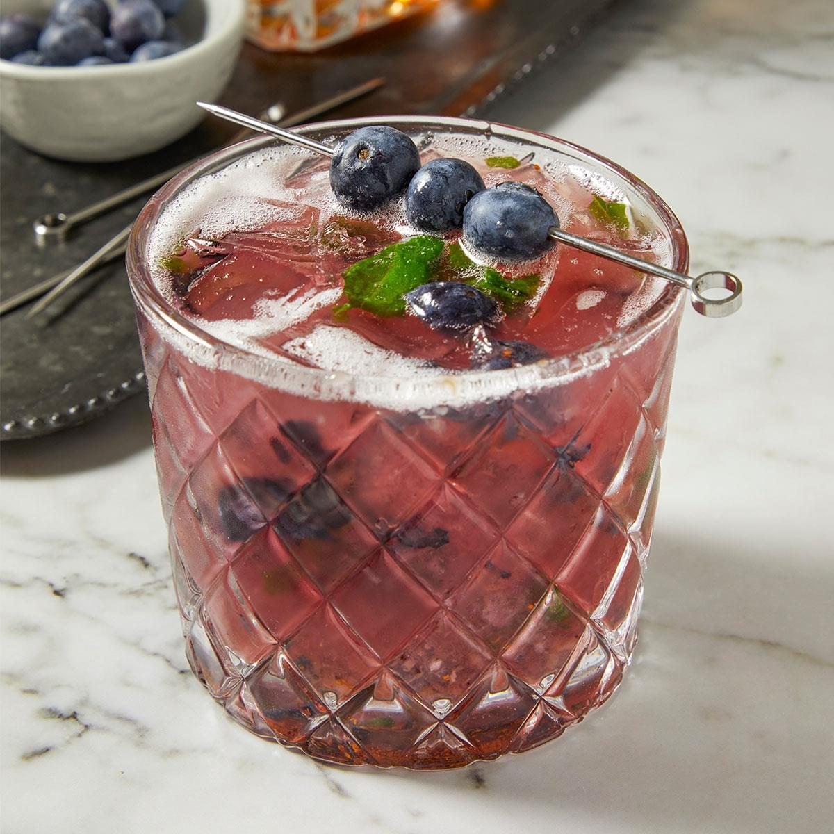 Blueberry Basil Smash