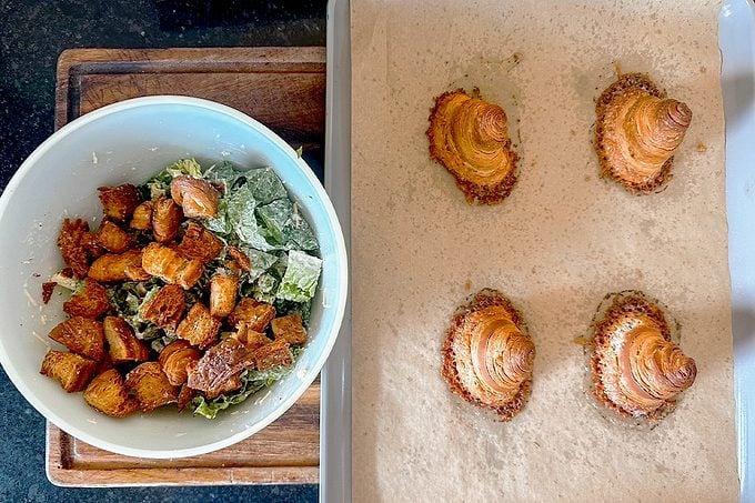 Caesar Salad Croissants Caesar Croissants 6 Lindsay Parrill For Taste Of Home